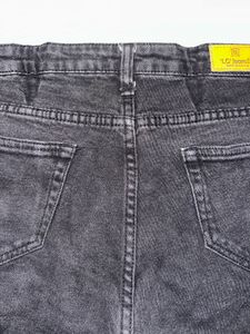 Black Denim Shorts