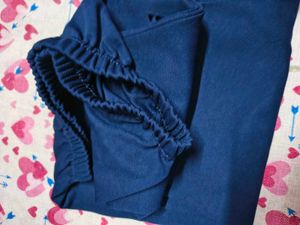 Navy Blue Nylon Legging with New Stuff