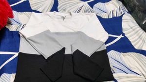 Stylish Color Blocked T-Shirt