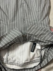 Striped Strapless Bodycon Dress