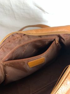 Vintage Adena Luce Italy  Leather Shoulder Bag