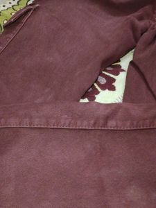 Burgundy Cargo Pants