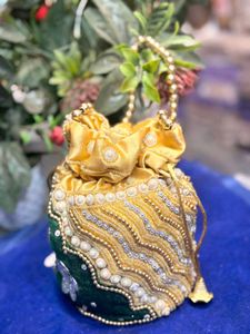 Elegant Embellished Potli Bag