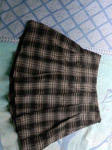 Plaid Pleated Mini Skirt🫠