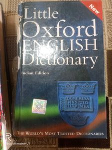 Little Oxford English Dictionary - Indian Edition