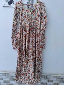 Elegant Floral Print aaliya cut kurti
