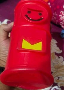 Post Box Piggy Bank for Kids -  Red