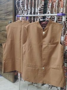 Men's Brown Nehru Jacket