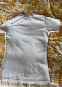 Short sleeves high neck elegant casual Tee