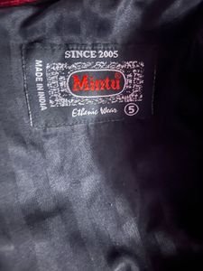 Embroidered Velvet Bandhgala party wear