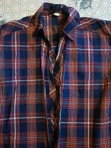 Classic Plaid Button-Up Shirt