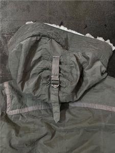 ASK Military Fur Hooded Long Jacket