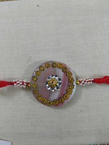 Semiprecious Stone Rakhi Rakshabandhan Festiva