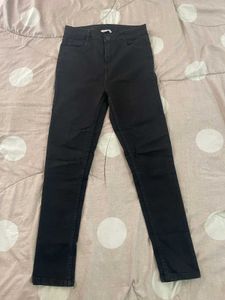 StyleUp Black High Waisted Skinny Jeans