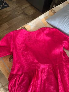Vibrant Pink Midi dress