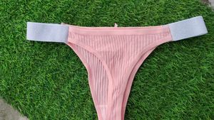 Cute Pink Thong Panty