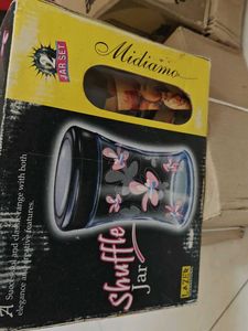 Glass Container with Lid 6 piece