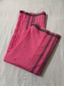🆕Unused Pink Cotton Saree
