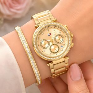Tommy Hilfiger Women's Gold Watch