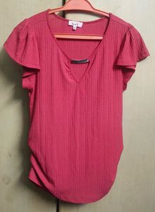 Chic Pink A-line Casual Dress