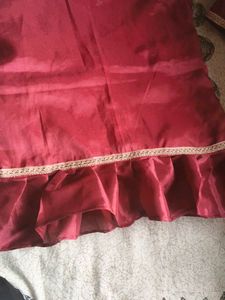 Beautiful Maroon Kurta with Golden Trim