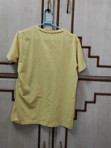 Calvin Klein Jeans Yellow T-Shirt