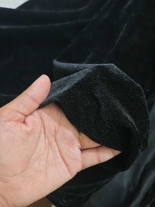 Velvet Wrap Dress