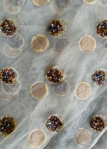 Net Fabric with Dots