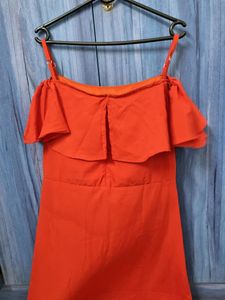 Red Slit Dress