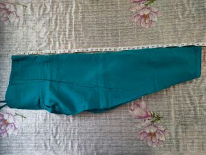 Teal Embroidered Kurta Set