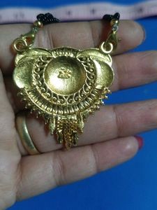 Elegant Gold Plated Mangalsutra Pendant