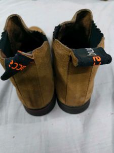 Tan Suede Chelsea Boots