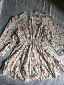 Vintage Floral Lace Dress