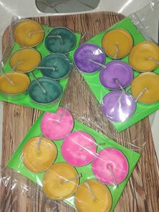 Tealight cup candles