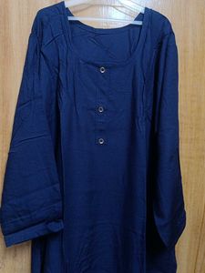 Embroidered Blue Kurta