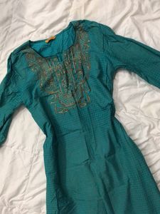 Aurelia straight printed kurta