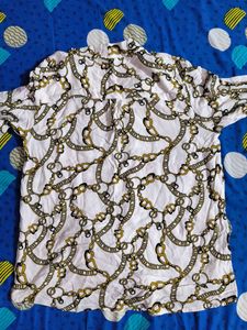 Women's Chain Print Top