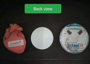 Set of 3 Plastic Paperweights