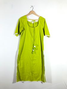 Green Kurta Set(Women’s)
