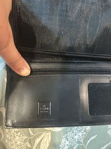 Fendi Grey Zucchino Canvas Wallet