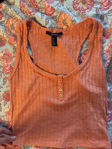 Forever 21 Ribbed Tank Top