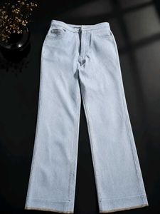Light Blue Wide Leg Jeans