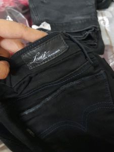 Levis Black Denim