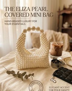 pearl hobo bag
