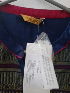 Elegant Navy Blue festive Kurta