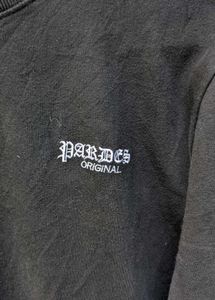 Black Graphic Sweatshirt