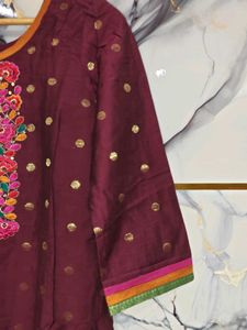 banarasi Embroidered Kurta