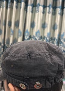 Distressed Y2k alt army cap
