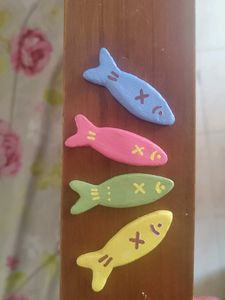 Cute Fish Cookie Hair Clips