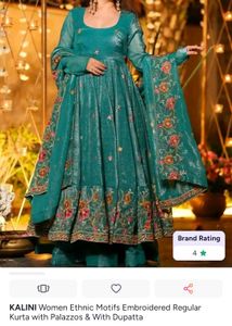 KALINI Women Ethnic Kurta Set With Palazzo